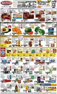 Key Food circular