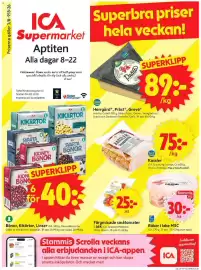 ICA Supermarket reklamblad Sida 1