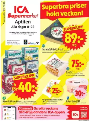 ICA Supermarket reklamblad