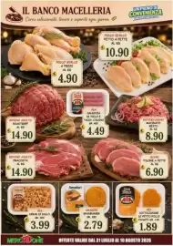 Volantino MercADone Pagina 10: AIA SOTTILESSIME DI PETTO POLLO PANATE €1,89, Amadori Granburger €2,79