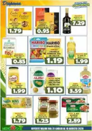 Volantino MercADone Pagina 22: HARIBO Dragolo €1,19, SAGA Pesto c/5 aglio €1,25
