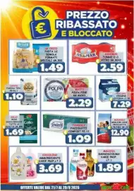 Volantino MercADone Pagina 24: MUTTI POLPA FINE €2,29, Tenderly Fazzoletti Comfort €1,09