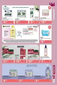Volantino PiùMe Pagina 11: PIÙME Salviette struccanti micellari €0,99, ACQUA ALLE ROSE Acqua spray viso assortita €5,39