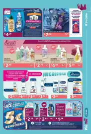 Volantino PiùMe Pagina 19: Il Cattura Colore & Sporco Dr Beckmann €3,66, ACE Detersivo lavatrice liquido €2,64