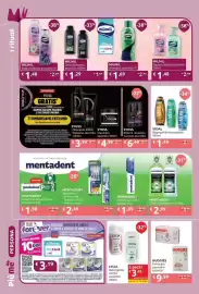 Volantino PiùMe Pagina 4: LYCIA Detergente intimo €3,49, HUGGIES Extracare pannolini assortiti €9,99