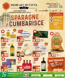 Volantino Mercati di Città La Prima Pagina 1: AIA €6,99, PERONI €3,69