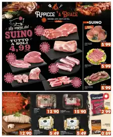Volantino Mercati di Città La Prima Pagina 4: CARNI SUS €5,49, FATIGATI €2,99