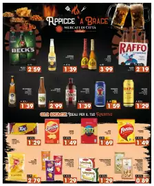 Volantino Mercati di Città La Prima Pagina 5: TENNENT'S €1,59, BECK'S €2,59
