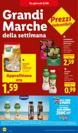 Volantino Lidl settimana 32 Pagina 14: ACTIVIA Drink €0,99