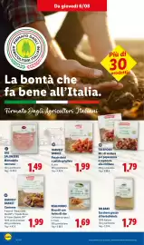 Volantino Lidl settimana 32 Pagina 16: Mortadella nostrana €1,49, Belbake Zucchero grezzo di barbabietola €1,79