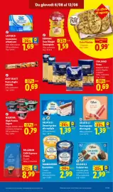 Volantino Lidl settimana 32 Pagina 21: Chef Select Pasta sfoglia rotonda €0,69, SAMMONTANA BARATTOLINO €2,99