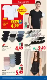 Volantino Lidl settimana 32 Pagina 31: Esmara MEN T-shirt intima da uomo, 3 pezzi €4,99, Esmara MEN €4,49