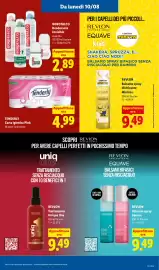 Volantino Lidl settimana 32 Pagina 46: Tenderly €4,99, REVLON Balsamo spray districante Minions €9,49