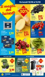 Volantino Lidl settimana 32 Pagina 55: Italiamo Savoiardi Sardi €1,99, ITALIAMO Biscotto gelato €3,99