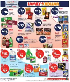 Family Dollar weekly ad week 32 Page 1