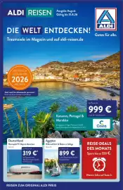 ALDI Nord Reisen Prospekt Seite 1