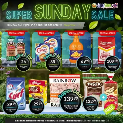 Super Save (valid until 2-08)