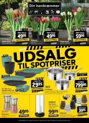 Din Isenkræmmer tilbudsavis (gælder indtil 18-08)