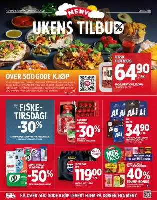 Meny (gyldig til 9-08)