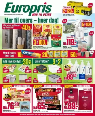 Europris (gyldig til 8-08)