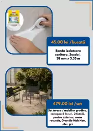 Catalog Dedeman Pagină 4: Grandio Mob Neo €479,00, Banda izolatoare sanitara €45,00