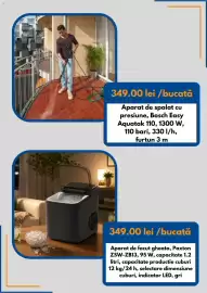 Catalog Dedeman Pagină 5: Bosch Easy Aquatak 110 €349,00, Paxton aparat de facut gheata €349,00