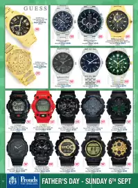 Prouds catalogue Page 10: Seiko Coutura Solar €675,00, Citizen 50m WR €279,00