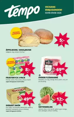 Tempo (giltig till och med 9-08)