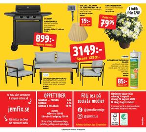 Jem&Fix reklamblad Sida 20