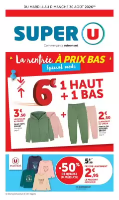 Catalogue Super U (valable jusqu'au 6-09)