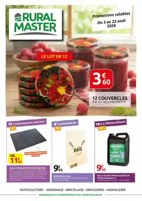 Rural Master (valable jusqu'au 22-08)
