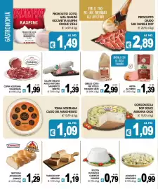 Volantino PrestoFresco Pagina 2: Prosciutto Crudo San Daniele DOP €2,89, Gorgonzola DOP Dolce Arianna Oioli €1,09