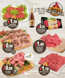 Volantino PrestoFresco Pagina 3: Tritata magra s.b. €1,19, Rustichelle di pollo €0,99