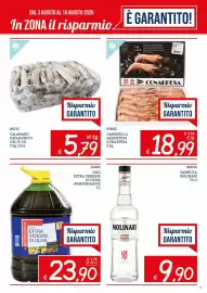 Volantino Zona Pagina 3: Sambuca Molinari €9,90, OLIO EXTRA VERGINE DI OLIVA +performance €23,90
