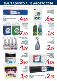 Volantino Zona Pagina 31: LINEA DETERGENTI CHANTECLAIR PROFESSIONAL €4,89, CARTA FORNO +PERFORMANCE €4,90