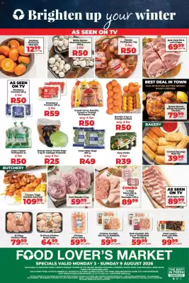 Food Lover's Market catalogue (valid until 9-08)