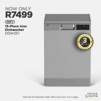 House & Home (valid until 30-09)