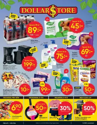 DollarStore annonsblad (giltig till och med 23-08)