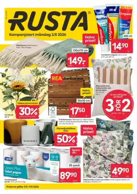 Rusta reklamblad (giltig till och med 9-08)