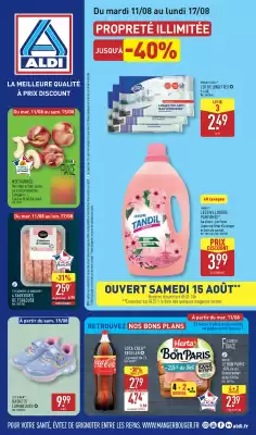 ALDI (valable jusqu'au 17-08)