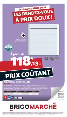 Bricomarché (valable jusqu'au 15-08)
