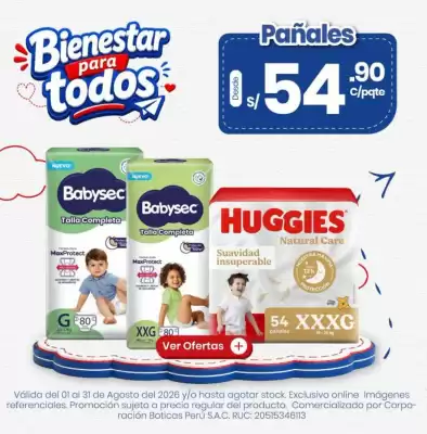 Boticas Perú (válido hasta 31-08)