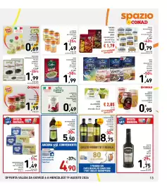 Volantino Spazio Conad Pagina 13: LA PAPPA PLASMON €1,49, PASTA DI GRAGNANO IGP LIGUORI €0,79