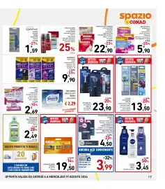 Volantino Spazio Conad Pagina 17: RASOIO BILAMA CONAD ESSENTIAE €1,59