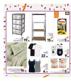 Volantino Spazio Conad Pagina 30: CASSETTIERA LINEA BAMBÚ TONTARELLI €19,90, COMPLETO LETTO 2 PIAZZE SUMMERFIELD €16,90
