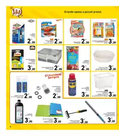 Volantino Spazio Conad Pagina 6: Terriccio universale Bio €2,00, CONTENITORE COMBI BOX TONTARELLI €3,00