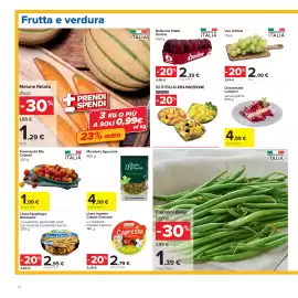 Volantino Carrefour Pagina 12: Pomodorini Mix Colorati €1,99, Voglia di Natura Mandorle €4,99