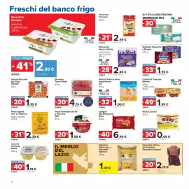 Volantino Carrefour Pagina 16: Salame Piccante per Pizza Galbani €1,99, Mozzarella Senza Lattosio €2,49