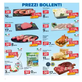 Volantino Carrefour Pagina 2: Speck Alto Adige IGP Selezione Terre d'Italia €17,90, Spiedini di Suino €8,69