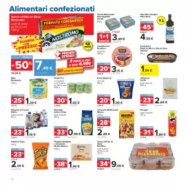 Volantino Carrefour Pagina 22: Patatine Takis €2,09, Piadelle Sfogliate o Classiche Mulino Bianco €1,59